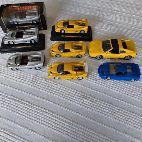 Ferrari F50  Bugatti, Hobby en Vrije tijd, Modelauto's | Overige schalen, Zo goed als nieuw, Ophalen of Verzenden