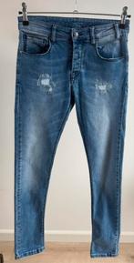 Zumo skinny jeans high rise pete blue damaged maat W28 L32, Ophalen of Verzenden, Zo goed als nieuw, Blauw, Zumo