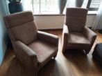2 nette fauteuils, Gebruikt, Ophalen of Verzenden, 75 tot 100 cm, 50 tot 75 cm