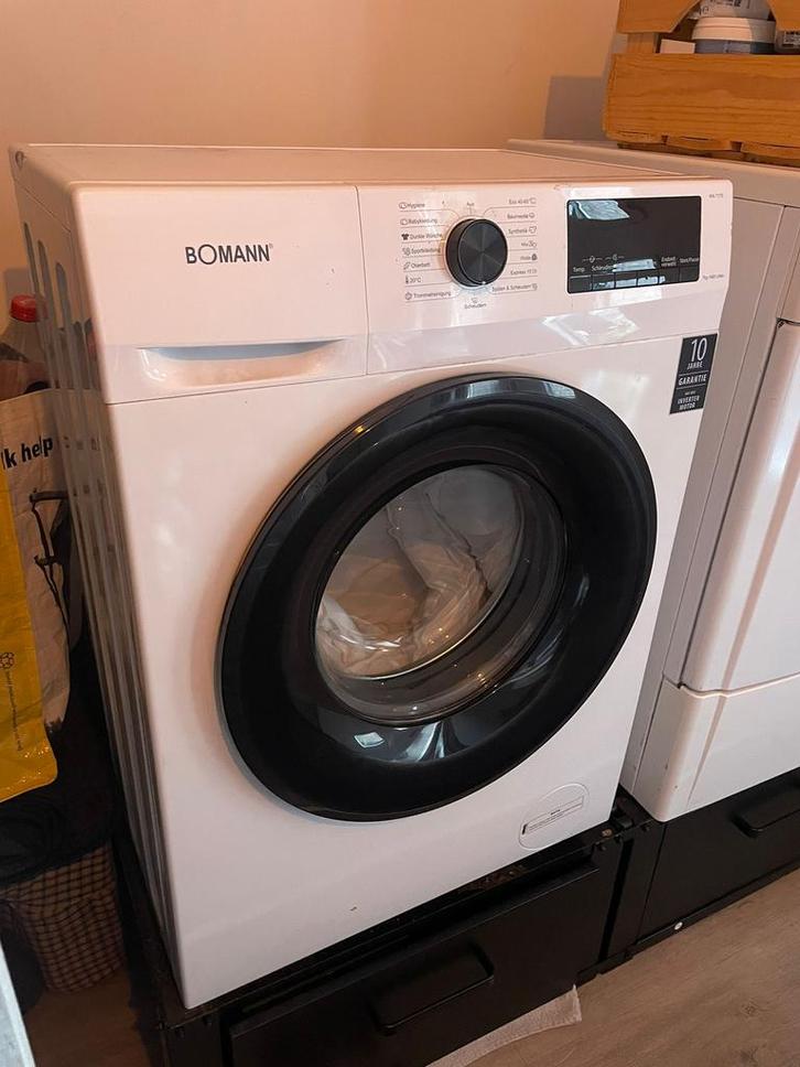 BOMANN wasmachine, Witgoed en Apparatuur, Wasmachines, Zo goed als nieuw, Voorlader, 6 tot 8 kg, 1200 tot 1600 toeren, Handwasprogramma