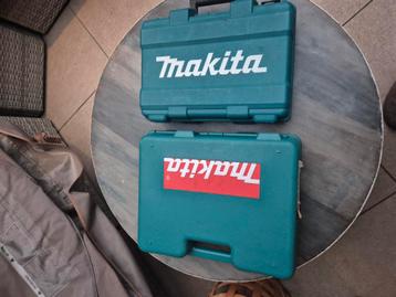 2 Makita Gereedschapkoffers. beschikbaar voor biedingen
