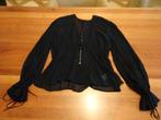 ANNE FONTAINE zwarte blouse, Kleding | Dames, Blouses en Tunieken, Verzenden, Zwart, Maat 42/44 (L), ANNE FONTAINE