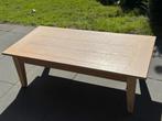 Eikenhouten Salontafel - White Wash, Huis en Inrichting, Tafels | Salontafels, Ophalen, Gebruikt, 100 tot 150 cm, Eikenhout