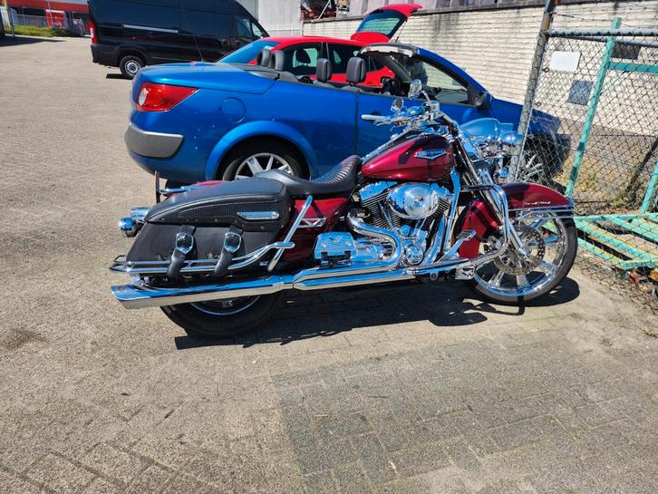 Harley Davidson roadking veel chroom ruilen usa oldtimer enz, Motoren, Motoren | Harley-Davidson, Particulier, Chopper, 2 cilinders