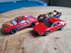 Setje van 3 verschillende Ferrari modellen o.a. Corgi, Ophalen of Verzenden