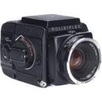 Rolleiflex sl66E + 80mm 2.8 planar + cassette, Verzenden, Zo goed als nieuw, Spiegelreflex, Overige Merken