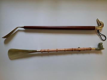 bijzondere antieke-vintage schoenlepels beschikbaar voor biedingen