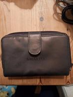 Smalto Portemonnee - Bruin Leer, Overige merken, Gebruikt, Bruin, Verzenden