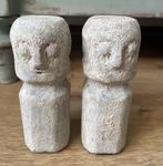 2 beelden stoneman Sumba, Verzamelen, Beelden en Beeldjes, Ophalen of Verzenden, Zo goed als nieuw