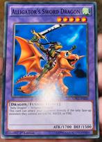 Yu-Gi-Oh! Alligator’s Sword Dragon LDK2 1st Edition !, Hobby en Vrije tijd, Verzenden, Zo goed als nieuw, Losse kaart, Foil
