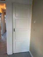 Massief houten paneeldeur 210x73cm, Gebruikt, Minder dan 80 cm, Binnendeur, Ophalen of Verzenden