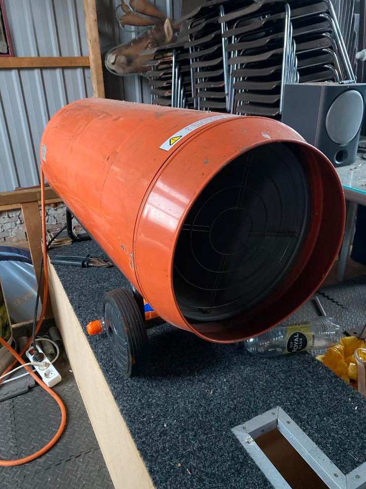 Hete lucht kanon - Munters ARG 100 AE, Doe-het-zelf en Verbouw, Verwarming en Radiatoren, Ophalen