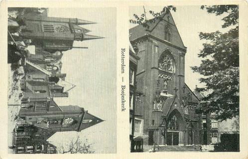 (388-217-035) Rotterdam Bosjeskerk, Verzamelen, Ansichtkaarten | Nederland, Zuid-Holland, Verzenden