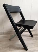 Ikea SENNIK Klapstoel Niels Gammelgaard Zwart Vintage Retro, Gebruikt, Drie, Zwart, Ophalen of Verzenden