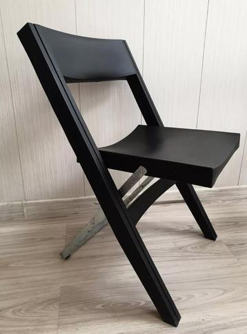 Ikea SENNIK Klapstoel Niels Gammelgaard Zwart Vintage Retro beschikbaar voor biedingen
