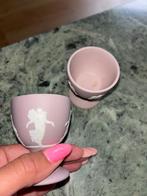 Zeldzame kleur Wedgwood Jasperware eierdopjes, Antiek en Kunst, Antiek | Servies los, Ophalen