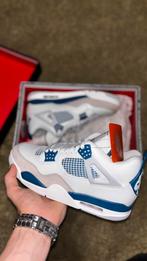 Jordan 4 military blue, Kleding | Heren, Schoenen, Wit, Nieuw, Ophalen of Verzenden, Sneakers of Gympen