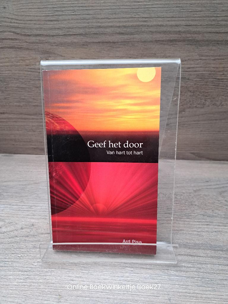 Geef het door / van hart tot hart, Achtergrond en Informatie, Ophalen of Verzenden, Zo goed als nieuw, Overige onderwerpen