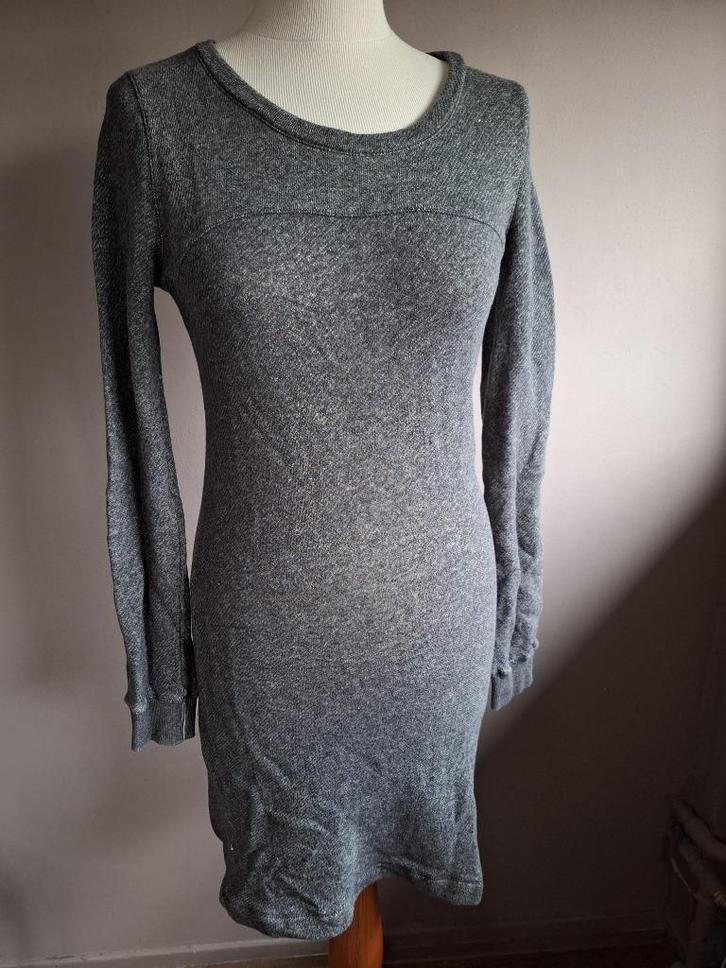Nieuwe grijze sweat stretch jurk van Blaumax, maat S, Kleding | Dames, Jurken, Nieuw, Maat 36 (S), Grijs, Ophalen of Verzenden