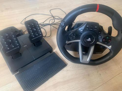 PS4 racing wheel met pendalen op race - onderstel., Spelcomputers en Games, Spelcomputers | Sony PlayStation Consoles | Accessoires