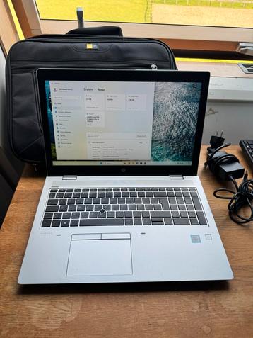 HP ProBook 650 G5 i5, Win 11 Pro + Tas & Toetsenbord beschikbaar voor biedingen