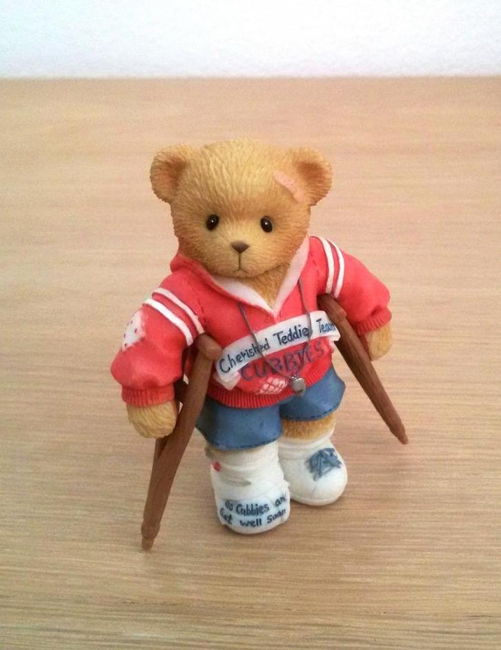 6 BEREN ZIEKENHUIS DOKTER KRAAMVERZORGSTER GIPSARM GIPSBEEN, Verzamelen, Beren en Cherished Teddies, Nieuw, Beeldje, Cherished Teddies