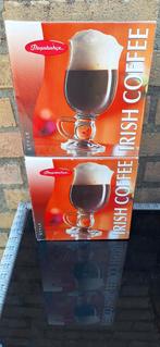 Irich koffie glazen 4 stuks, Verzamelen, Ophalen of Verzenden, Nieuw