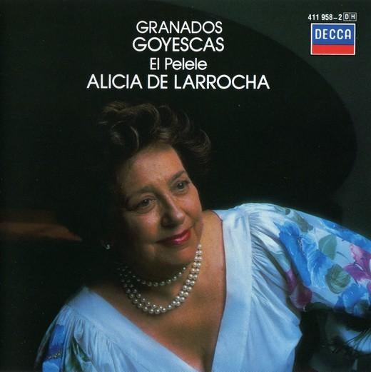 GRANADOS Goyescas CD LARROCHA DECCA, Cd's en Dvd's, Cd's | Klassiek, Gebruikt, Kamermuziek, Romantiek, Ophalen of Verzenden