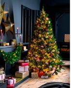 Triumph Tree kunstkerstboom Romagne blauw D 140 H 215, Diversen, Kerst, Ophalen, Zo goed als nieuw