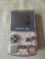 Gameboy Colour clear purple, Spelcomputers en Games, Spelcomputers | Nintendo Game Boy, Ophalen of Verzenden, Zo goed als nieuw