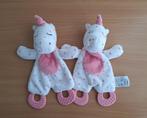 2x Knuffeldoekje, Knuffel van ZD Trading, Eenhoorn Unicorn, Kinderen en Baby's, Speelgoed | Knuffels en Pluche, Ophalen of Verzenden