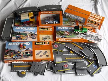 Vintage Faller AUTOLAND verzameling grotendeels nog in OVP beschikbaar voor biedingen