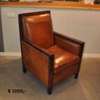 Schapenleren fauteuils, banken en stoelen, Twee, Bruin, Hout, Ophalen of Verzenden