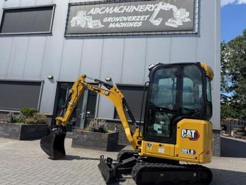 CAT 301.8 BJ2021 2T MINIGRAVER MINIKRAAN KUBOTA TAKEUCHI ZGS beschikbaar voor biedingen