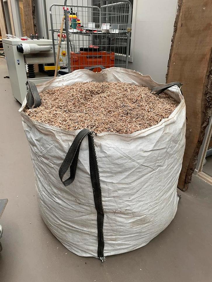 Houtkrullen Schaafsel Houtspanen Houtsnippers eik es iep, Tuin en Terras, Aarde en Mest, Ophalen