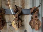 Katrollen industrieel, Ophalen