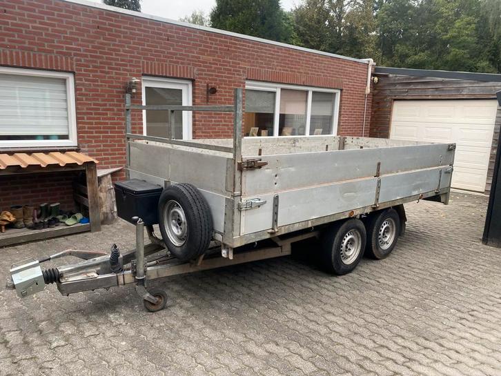 Grote Plateauwagen 4x1,8, Auto diversen, Aanhangers en Bagagewagens, Gebruikt, Ophalen