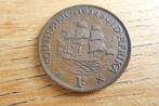 Zuid Afrika 1 penny 1934                               (E6), Ophalen of Verzenden, Zuid-Afrika, Losse munt