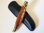 Klassiek Laguiole Zakmes GILLES REGNAUD Rozenhout 12/22cm !, Verzenden, Overige soorten, Overige gebieden, Mes of Dolk