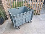 Stevige krat op wielen/ gaten bodem voor afspoelen van hooi, Dieren en Toebehoren, Ophalen, Zo goed als nieuw, Overige soorten