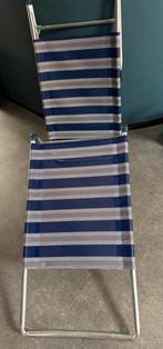 2 x Crespo voetensteun voor stoel, Caravans en Kamperen, Kampeermeubelen, Ophalen, Gebruikt, Campingstoel