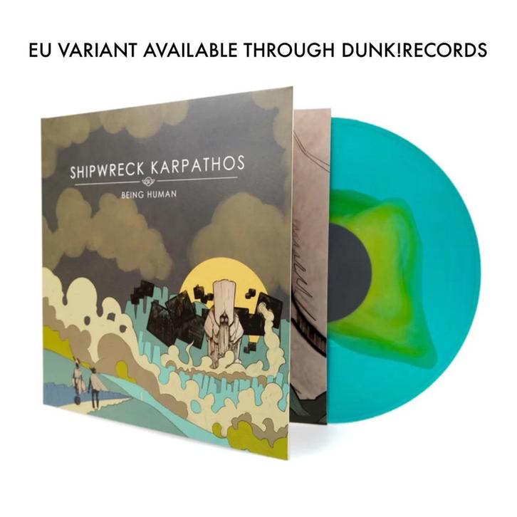 SHIPWRECK KARPATHOS - Being Human (Color in Color Viny)NEW, Cd's en Dvd's, Vinyl | Hardrock en Metal, Nieuw in verpakking, Verzenden