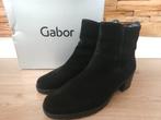 Gabor enkellaarsjes met rits maat 9 / 43 zwart boots, Zwart, Lage of Enkellaarzen, Gabor, Ophalen of Verzenden