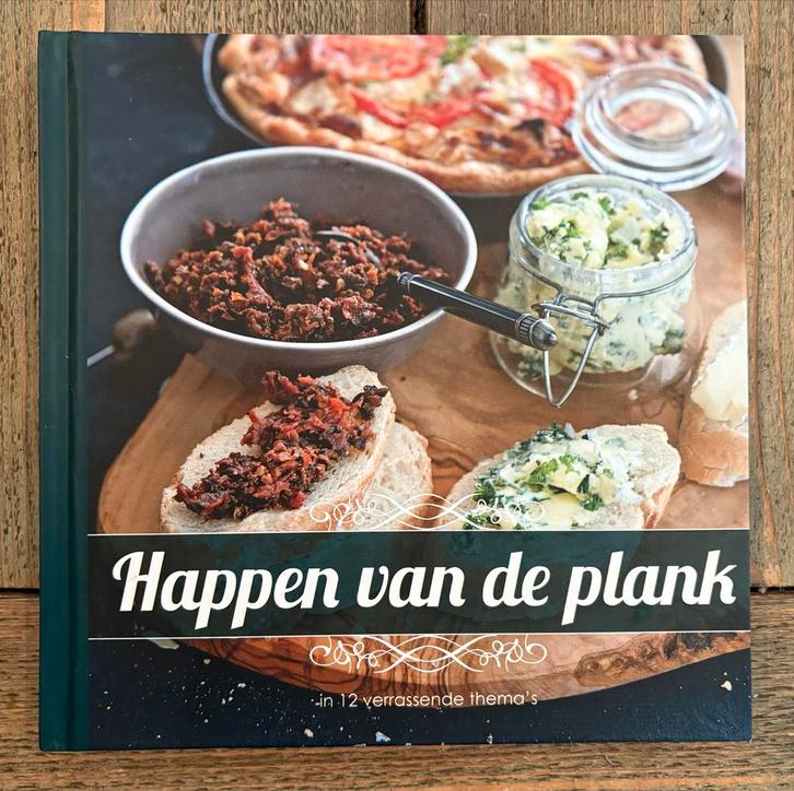 Happen van de plank - Kookboek - gebonden, Boeken, Kookboeken, Zo goed als nieuw, Voorgerechten en Soepen, Tapas, Hapjes en Dim Sum