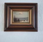 Schilderij Landschap Gien Brouwer, Antiek en Kunst, Kunst | Schilderijen | Klassiek, Ophalen of Verzenden