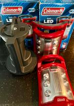 2 stuks Coleman led lampen camping camper tafel lamp, Caravans en Kamperen, Ophalen of Verzenden, Gebruikt, Batterij