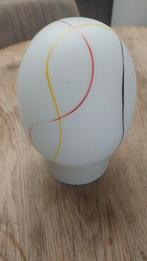 Oude opaline glas plafonnière plafondlamp jaren 50,60 izgs, Huis en Inrichting, Lampen | Plafondlampen, Ophalen of Verzenden, Zo goed als nieuw