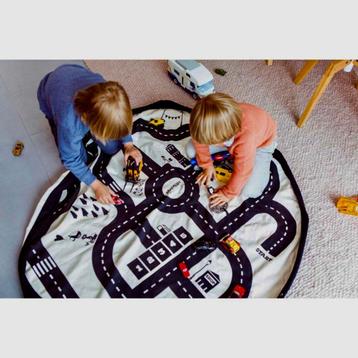 PLAY&GO Speelkleed/Opbergzak Design 'ROAD mAP' 140cm beschikbaar voor biedingen