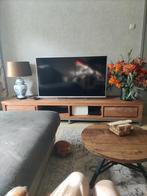 Tv meubel, teakhout., Gebruikt, Ophalen of Verzenden, 200 cm of meer, Minder dan 100 cm
