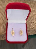 14 karaat gouden oorbellen, wit en geel goud, -, -, Nieuw, Ophalen of Verzenden